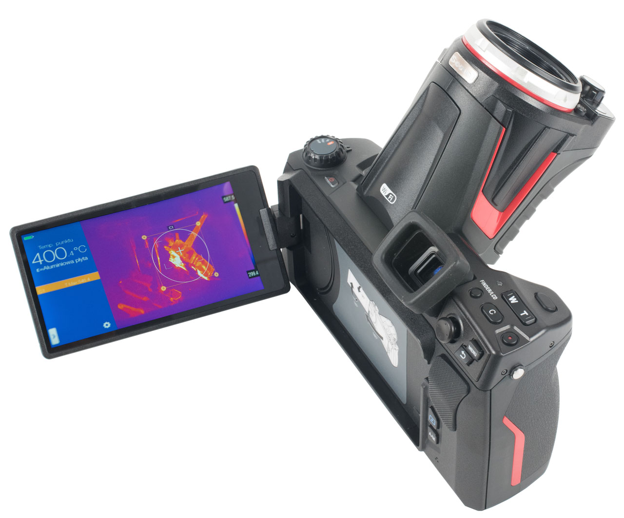 Infrared Thermal Imager with viewfinder