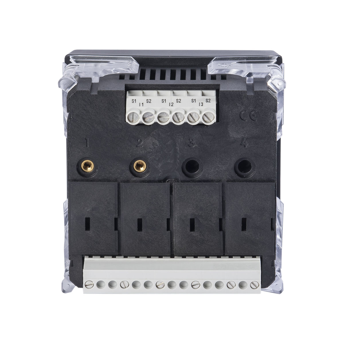 Back of Three phase Network Analyser