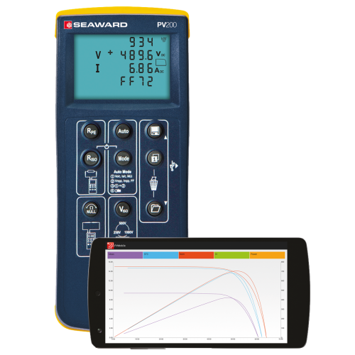 Seaward Solar Pv200 instrument