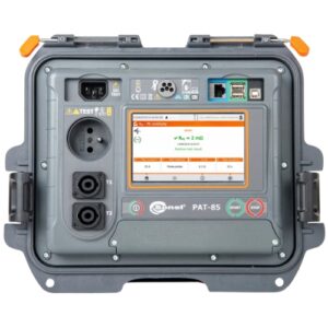 Automated PAT tester with up to 25A Protective Earth test PAT85