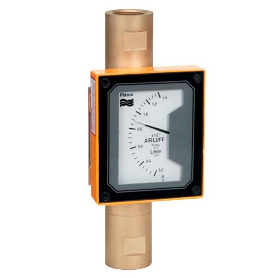 Screwed Metal Tube VA Flowmeter Platon DS1221