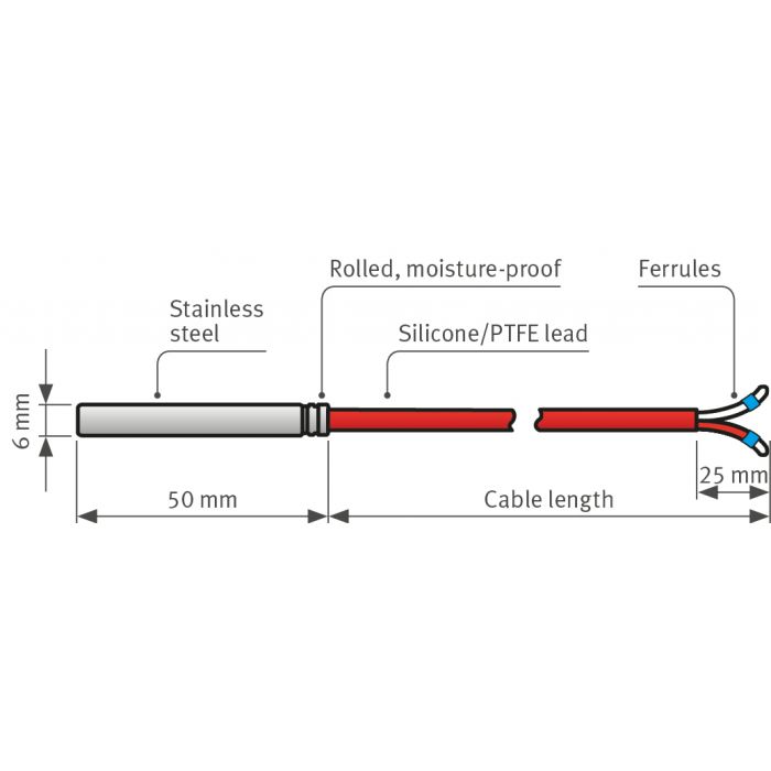 Negative Temperature Coefficient Temperature Sensors RMS T10-0006