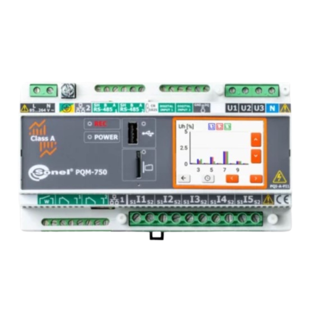 Mounted Power Quality Analyser PQM-750