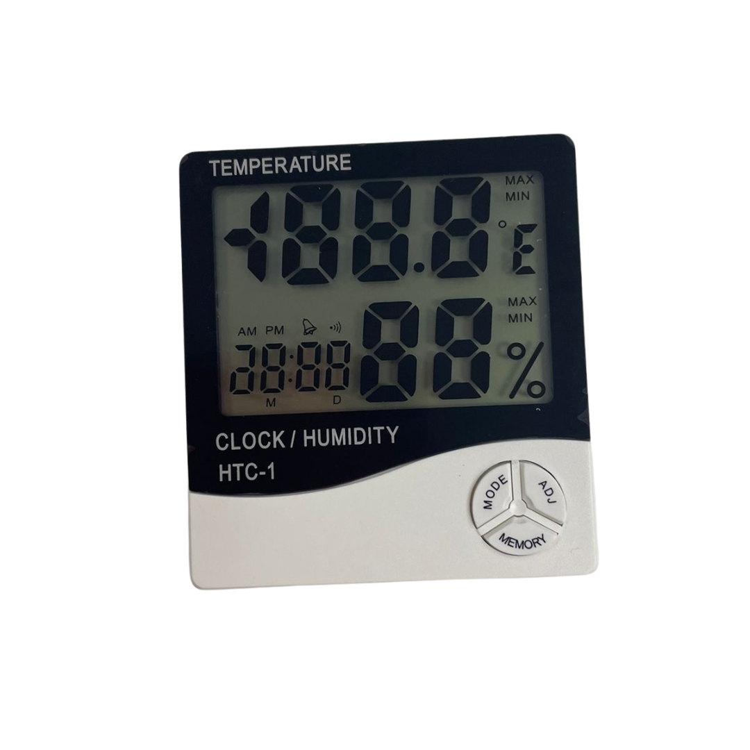 Clock Humidity Temperature Display HTC-1