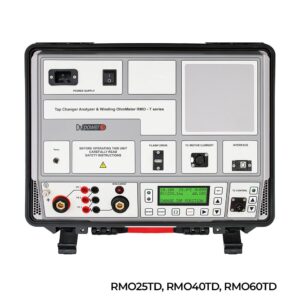 Winding Resistance Meters Single Phase with DRM RMO-TD Series